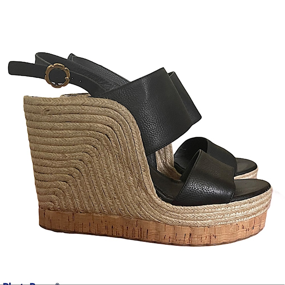 Ferragamo Wedge Sandals // 6.5